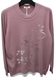 Свитера женские ПОЛУБАТАЛ оптом 97043521 23-99