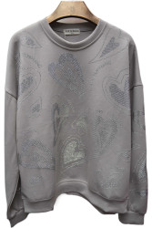 Світшоти жіночі ПОЛУБАТАЛ оптом NANA 