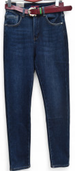 Джинсы женские на флисе LZYX JEANS ПОЛУБАТАЛ оптом 78924061 88229-23