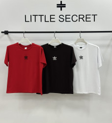 Футболки женские (шоколад) оптом 74361092 20-268