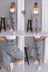 Шорты женские джинсовые оптом 50172839 52601