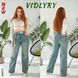 Джинсы женские ПАЛАЦЦО ПОЛУБАТАЛ оптом 43072518 3639-2