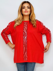 Свитера женские СУПЕР БАТАЛ оптом 63289417 54-67