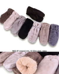 Перчатки женские оптом 28367019 М-25-58