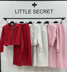 Спортивные костюмы женские (красный) оптом Little Secret 89740253 6832-45