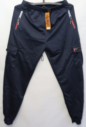 Спортивные штаны мужские (dark blue) оптом 80129365 108-12