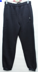 Спортивные штаны мужские на флисе (dark blue) оптом 27941056 010-35
