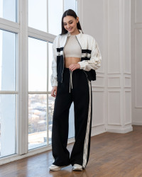 Спортивные костюмы женские на флисе оптом 80437126 135-5