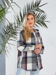 Рубашки женские БАТАЛ оптом 35698407 7732-8