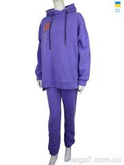 Спортивный костюм, Obuvok оптом Єд B violet (06925) ЗНИЖКА