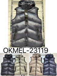 Жилетки мужские OKMEL (темно-синий) оптом 37824956 OK23119-51