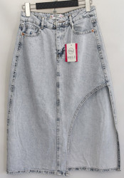 Юбки джинсовые женские MIELE WOMAN оптом 85031296 309-77