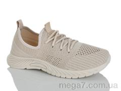 Кроссовки, DeMur оптом Demur 6629 бежевий