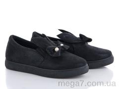 Слипоны, Ok Shoes оптом 1222-3 black