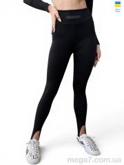 Лосины, Sport style оптом 53651BA чорний