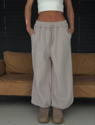 Спортивные штаны женские на флисе оптом 95027831 7184-22