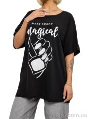 Футболка, Massmag оптом 6605 чорний