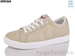 Кроссовки, Super Gear оптом A01773 beige
