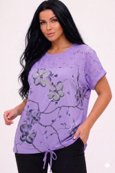 Футболки женские БАТАЛ оптом 92780316 26017-182