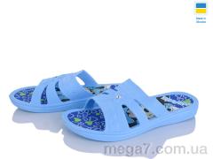 Шлепки, Golden Lion оптом Міккі блакитний
