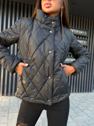 Куртки демисезонные женские (черный) оптом 05486793 N 643-3