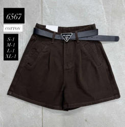 Шорты джинсовые женские оптом 43691852 6567-241