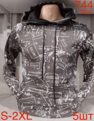 Худи мужские на флисе оптом 72935104 744-69