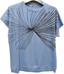 Футболки женские БАТАЛ оптом 47632809 715-74