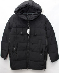 Куртки зимние женские (черный) оптом 96327410 9023-2-34