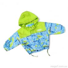 Ветровка, Kids-modnik оптом 17307 салатово-блакитний