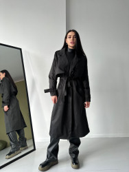 Пальто женские (black) оптом 68921703 377-11