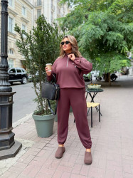 Спортивні костюми жіночі БАТАЛ оптом FASHION COTTON