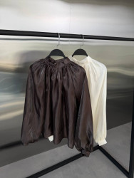 Блузки женские (шоколад) оптом 53901867 399-90