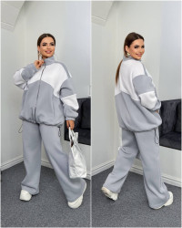 Спортивні костюми жіночі ПОЛУБАТАЛ оптом FASHION COTTON