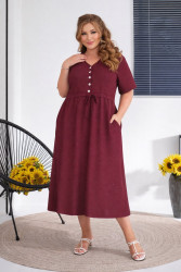 Платья женские ПОЛУБАТАЛ оптом 62591380 0003-7