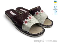 Тапки, Rai shoes оптом 004-2 бордово-білий