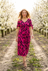 Платья женские БАТАЛ оптом 31694802 51-117