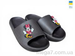 Шлепки, Rai shoes оптом 022 міккі шоколад