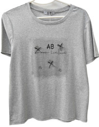 Футболки женские БАТАЛ оптом 85694027 8031-86