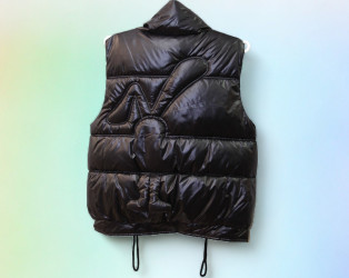 Жилетки подростковые (черный) оптом 50832946 12-147