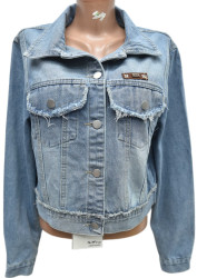 Куртки джинсовые женские оптом 28475019 512-217