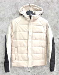 Куртки демисезонные мужские KADENGQI (бежевый) оптом 75829460 EM261060-1