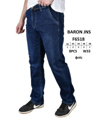 Джинси чоловічі на флісі BARONJNS оптом  