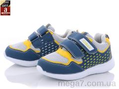 Кроссовки, Clibee оптом F783 l.blue-yellow