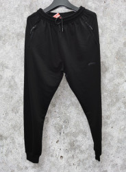 Спортивные штаны мужские БАТАЛ  (черный) оптом 93487501 03-50