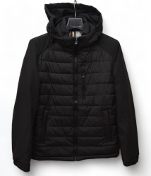 Куртки демисезонные мужские PANDA (черный) оптом 72936854 L62309-2