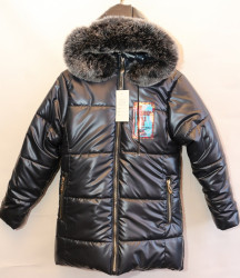 Куртки зимние юниор (черный) оптом 26719035 05-4