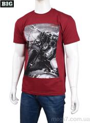 Футболка, BIG оптом 3707-102-2 bordo