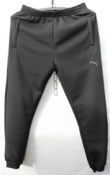 Спортивные штаны мужские на флисе (серый) оптом 50196423 07 -53
