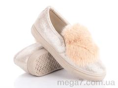 Слипоны, Ok Shoes оптом 1666-4 beige
